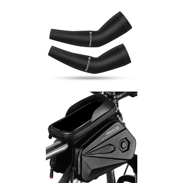 elbow & knee pads west biking 1 pair ice fabric running camping arm warmers sleeve pcs 6.5inch bicycle bags front frame mtb bike bag, Black;gray
elbow & knee pads west biking 1 pair ice fabric running camping arm warmers sleeve pcs 6.5inch bicycle bags front frame mtb bike bag, Black;gray