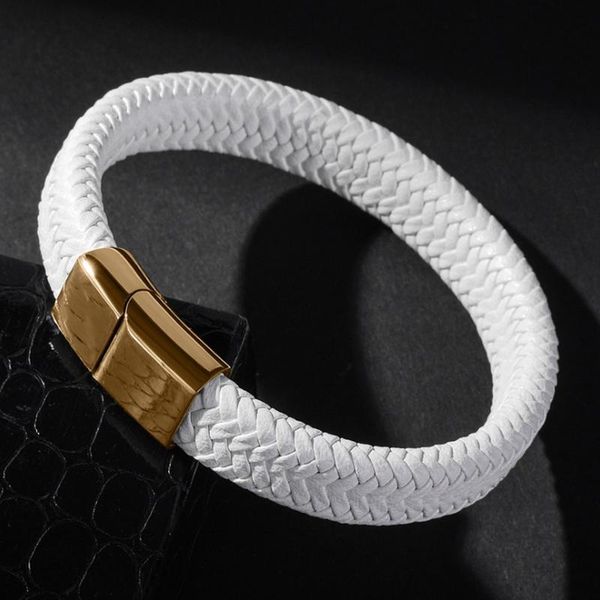 charm bracelets classic simple white leather bracelet trend casual party jewelry gift, Golden;silver
charm bracelets classic simple white leather bracelet trend casual party jewelry gift, Golden;silver