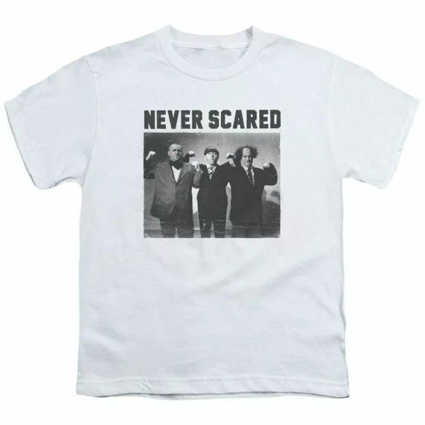 the three stooges never scared kids youth t shirt licensed comedy tee white, White;black
the three stooges never scared kids youth t shirt licensed comedy tee white, White;black