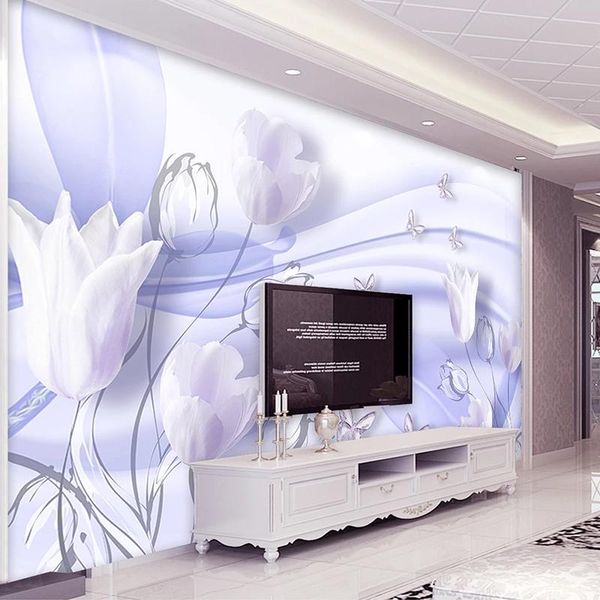 wallpapers custom po wallpaper for walls 3d purple gold white tulip flowers mural modern fashion living room tv background wall painting
wallpapers custom po wallpaper for walls 3d purple gold white tulip flowers mural modern fashion living room tv background wall painting