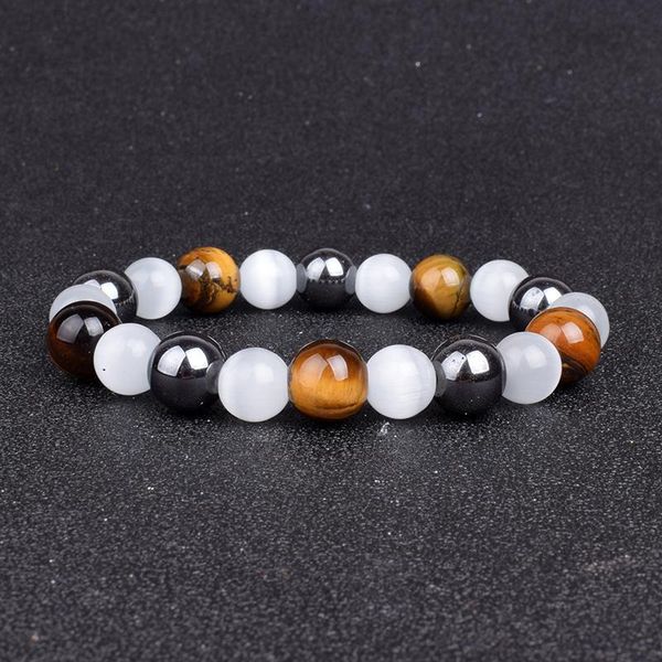 beaded, strands fashion natural stone opal bracelet tiger eye energy hematite obsidian bracelets women health balance healing soul reiki jew, Black
beaded, strands fashion natural stone opal bracelet tiger eye energy hematite obsidian bracelets women health balance healing soul reiki jew, Black