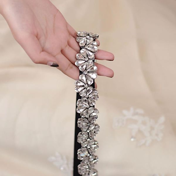 wedding sashes s291 sash rhinestone bridal belt women's belts gown dinner evening dresses accessories, White
wedding sashes s291 sash rhinestone bridal belt women's belts gown dinner evening dresses accessories, White