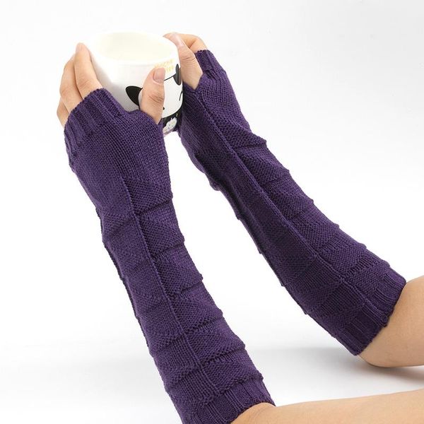 sports gloves women winter knitting touch screen fingerless arm warmers elastic warm long fashion elbow soft female sleeves, Black
sports gloves women winter knitting touch screen fingerless arm warmers elastic warm long fashion elbow soft female sleeves, Black