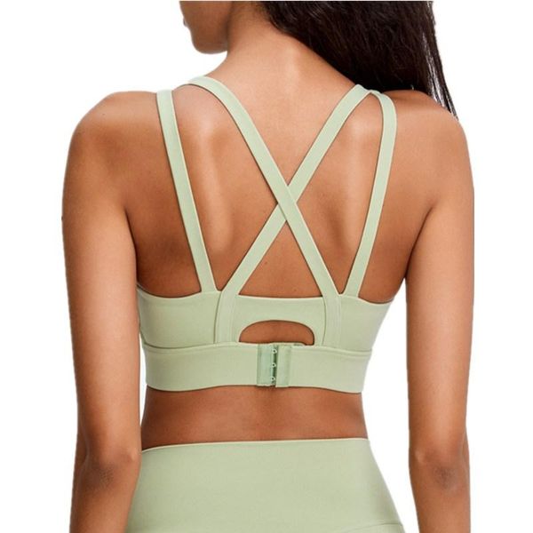 high-strength shockproof sports bra underwear women's adjustable back buckle running fitness gathered yoga vest gym clothing, White;black
high-strength shockproof sports bra underwear women's adjustable back buckle running fitness gathered yoga vest gym clothing, White;black