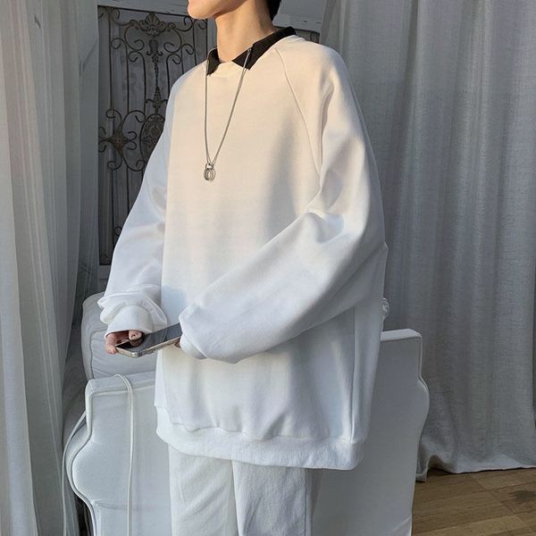 men's t-shirts fake two-piece lapel hoodie fashion casual sweatshirt men streetwear korean loose hip-hop pullover hoodies mens hoo, White;black
men's t-shirts fake two-piece lapel hoodie fashion casual sweatshirt men streetwear korean loose hip-hop pullover hoodies mens hoo, White;black