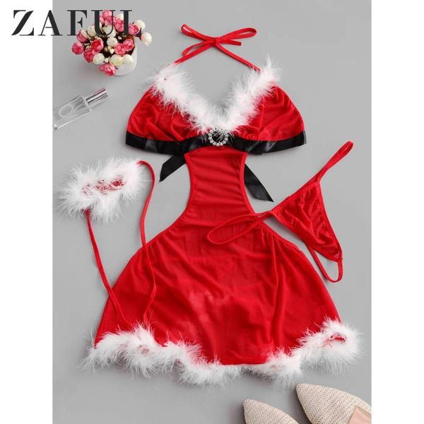 bras sets zaful faux fur cut out christmas cosplay babydoll set for women three quarters cup unlined adjusted-straps ribbons sleepwear, Red;black
bras sets zaful faux fur cut out christmas cosplay babydoll set for women three quarters cup unlined adjusted-straps ribbons sleepwear, Red;black