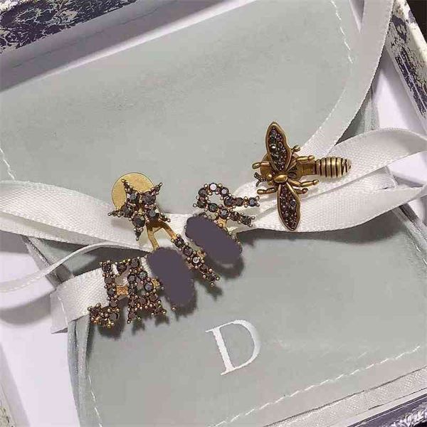 70% off outlet online haoshi asymmetric silver needle high version bee earrings female gift, Golden
70% off outlet online haoshi asymmetric silver needle high version bee earrings female gift, Golden