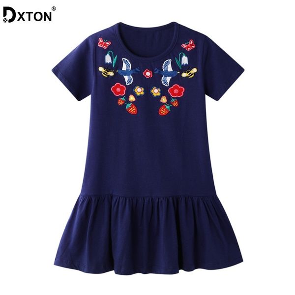 girl's dxton summer kids dresses for flower children clothing butterfly causal dress cotton baby girls clothes 2-7y c0228, Red;yellow
girl's dxton summer kids dresses for flower children clothing butterfly causal dress cotton baby girls clothes 2-7y c0228, Red;yellow