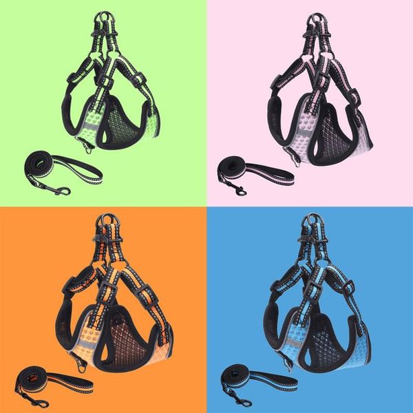 dog collars & leashes no pull harness and leash set mesh adjustable reflective vest for small medium large dogs outdoor training walking
dog collars & leashes no pull harness and leash set mesh adjustable reflective vest for small medium large dogs outdoor training walking