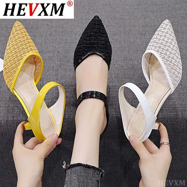 summer women's slippers fashion 2021 ladies mid heels slip on female outdoor footwear elegant woman sandals pointed toe, Black
summer women's slippers fashion 2021 ladies mid heels slip on female outdoor footwear elegant woman sandals pointed toe, Black
