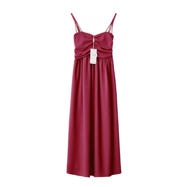 summer women's dress midi wrap polyester sweet chest bow high waist no-sleeve girl gifts pleated dinner party casual dresses, Black;gray
summer women's dress midi wrap polyester sweet chest bow high waist no-sleeve girl gifts pleated dinner party casual dresses, Black;gray