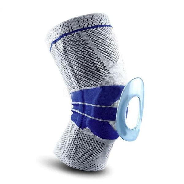 knee support compression silicone kneepad spring brace strap patella medial protector meniscus protection sport running gym elbow & pads, Black;gray
knee support compression silicone kneepad spring brace strap patella medial protector meniscus protection sport running gym elbow & pads, Black;gray