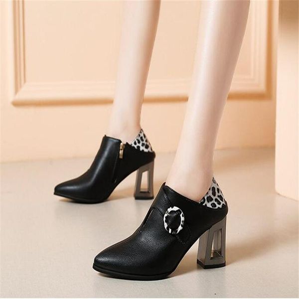 dress shoes women pumps ladies high heels autumn office wedding pu leather buckle woman slip on fashion pointed toe, Black
dress shoes women pumps ladies high heels autumn office wedding pu leather buckle woman slip on fashion pointed toe, Black