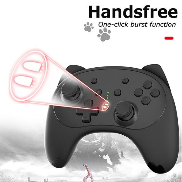 game controllers & joysticks cartoon kitten wireless controller bluetooth gamepad motion sensor for switch pro / lite
game controllers & joysticks cartoon kitten wireless controller bluetooth gamepad motion sensor for switch pro / lite