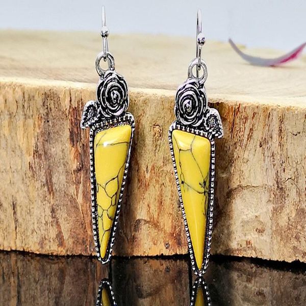 dangle & chandelier vintage boho ethnic earrings yellow resin stone with black veins drop for women tribal jewelry, Silver
dangle & chandelier vintage boho ethnic earrings yellow resin stone with black veins drop for women tribal jewelry, Silver