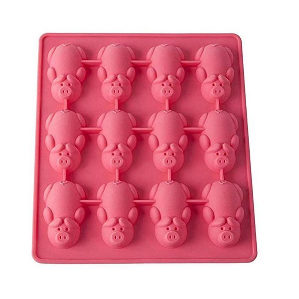 other bakeware 12 piggy silicone cake mould baby pig fondant mold decorating molds baking tools pink edible grade
other bakeware 12 piggy silicone cake mould baby pig fondant mold decorating molds baking tools pink edible grade