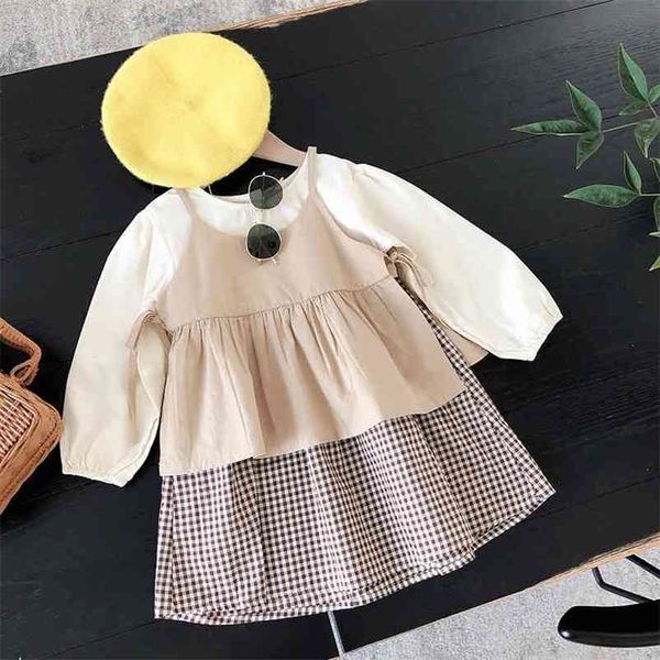 autumn kids clothes plaid long sleeve dress&vest fashion korean toddler girls clolthing set spring little children outfits 210715, White
autumn kids clothes plaid long sleeve dress&vest fashion korean toddler girls clolthing set spring little children outfits 210715, White