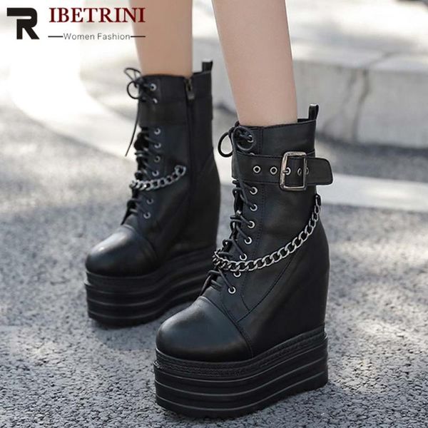 boots female height increasing round toe matal chain design buckle lace up shoes woman 2021 winter autumn fashion thick soled, Black
boots female height increasing round toe matal chain design buckle lace up shoes woman 2021 winter autumn fashion thick soled, Black