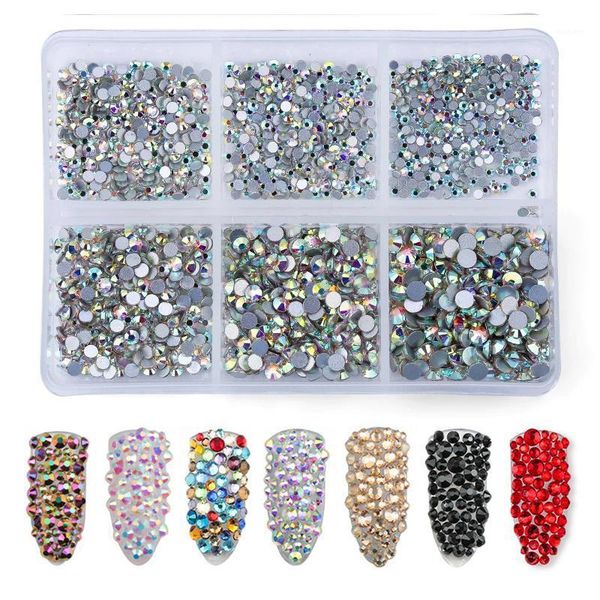 1680pcs/box nail art rhinestones set glass crystal mix sizes non fix rhinestone flatback diamond for nails diy decorations1, Silver;gold
1680pcs/box nail art rhinestones set glass crystal mix sizes non fix rhinestone flatback diamond for nails diy decorations1, Silver;gold