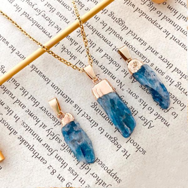 earrings & necklace natural jewelry set for women kyanite sliding edge gold-plated pendant sets conformal crystal trade fashion, Silver
earrings & necklace natural jewelry set for women kyanite sliding edge gold-plated pendant sets conformal crystal trade fashion, Silver