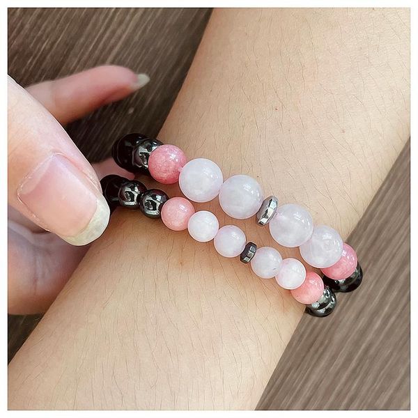 beaded, strands handmade natural stone bracelet for women 6 mm and 8 couple bead simple charm jewelry party gifts wholesale, Black
beaded, strands handmade natural stone bracelet for women 6 mm and 8 couple bead simple charm jewelry party gifts wholesale, Black