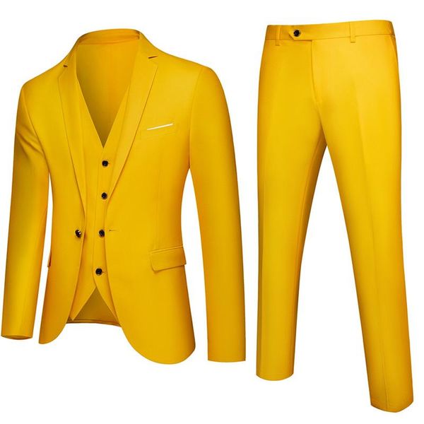 men's suits & blazers business suit jacket coat trousers waistcoat wedding three pieces pants vest large size professional mens, White;black
men's suits & blazers business suit jacket coat trousers waistcoat wedding three pieces pants vest large size professional mens, White;black