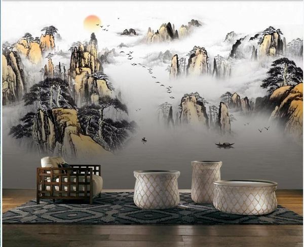 wallpapers custom mural 3d wall on the chinese style golden mountain scenery home decor po wallpaper in living room
wallpapers custom mural 3d wall on the chinese style golden mountain scenery home decor po wallpaper in living room