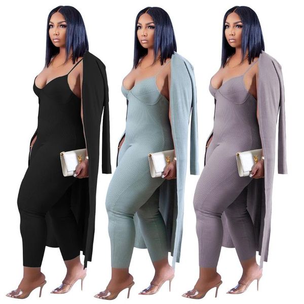 women's two piece pants zaggin 2021 autumn women solid 3-color jumpsuit 2-piece set lady v-neck sleeveless jumpsuits full sleeve long c, White
women's two piece pants zaggin 2021 autumn women solid 3-color jumpsuit 2-piece set lady v-neck sleeveless jumpsuits full sleeve long c, White