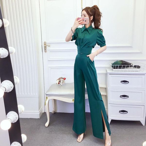fashion women clothes summer casual blouse +high waist wide leg pants 2 piece set female two suit outfits z08 dress, White
fashion women clothes summer casual blouse +high waist wide leg pants 2 piece set female two suit outfits z08 dress, White