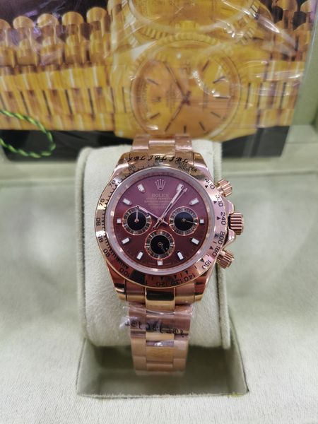 with original box wristwatches 18k gold sapphire 40mm 116509 asia 2813 automatic mechanical mens men's watch watches no chronograph bro, Slivery;brown
with original box wristwatches 18k gold sapphire 40mm 116509 asia 2813 automatic mechanical mens men's watch watches no chronograph bro, Slivery;brown