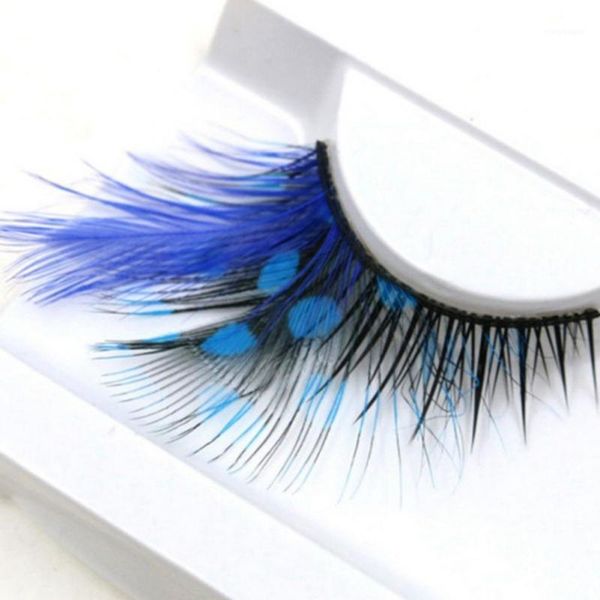 eyelashes blue point peacock prints volume feather extra extension false eye lashes makeup1
eyelashes blue point peacock prints volume feather extra extension false eye lashes makeup1