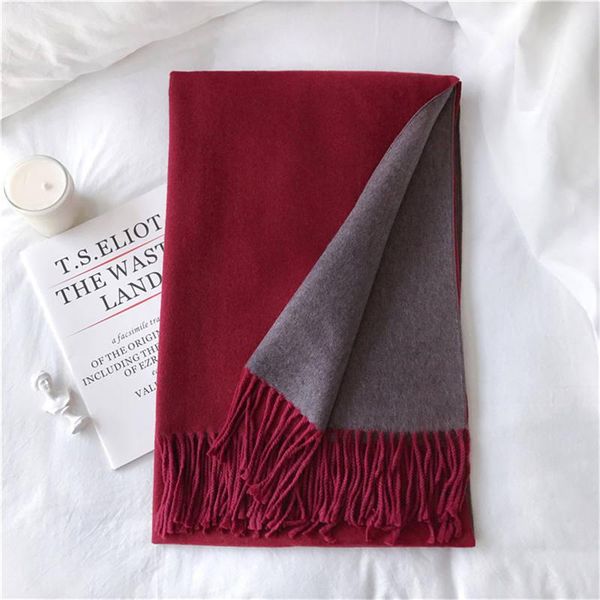 scarves fashion thick warm winter scarf tassel solid double-side soft cashmere shawl women wrap bandana men foulard, Blue;gray
scarves fashion thick warm winter scarf tassel solid double-side soft cashmere shawl women wrap bandana men foulard, Blue;gray