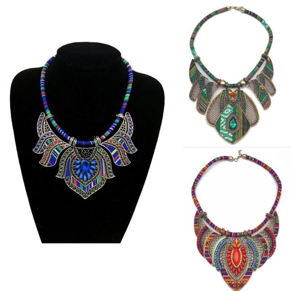 pendant necklaces chunky bib statement torque choker bohemia african egypt tribal, Silver
pendant necklaces chunky bib statement torque choker bohemia african egypt tribal, Silver