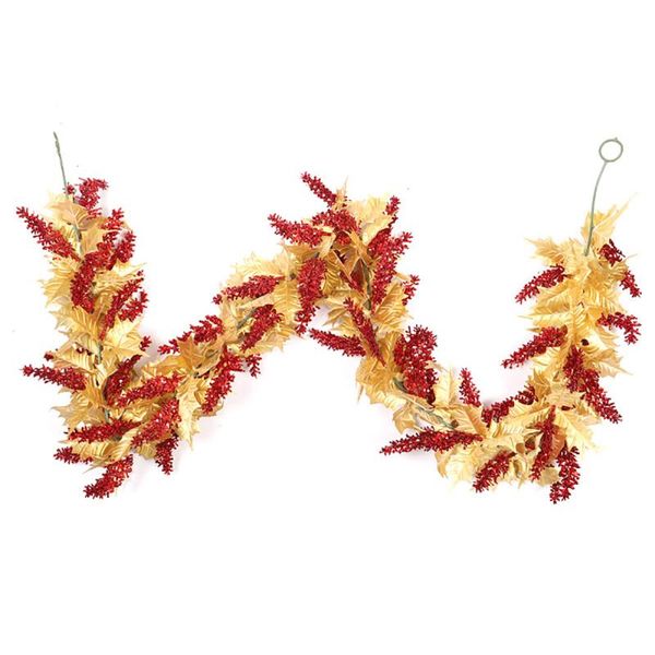 decorative flowers & wreaths hand string golden leaf rattan lights sorghum bracelet artificial plants red christmas hanging 1.8m plastic reu
decorative flowers & wreaths hand string golden leaf rattan lights sorghum bracelet artificial plants red christmas hanging 1.8m plastic reu