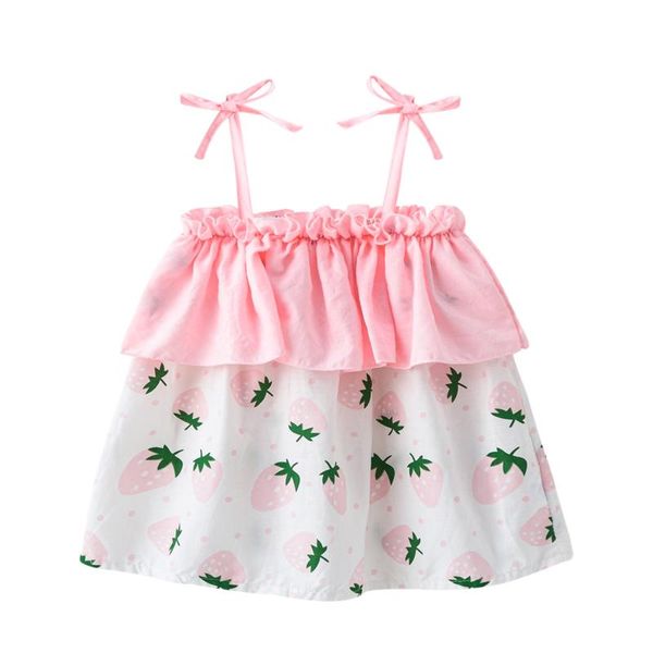 girl's dresses summer toddler baby princess dress clothes kids girl off shoulder fruit print casual hat vestidos 12-24 months, Red;yellow
girl's dresses summer toddler baby princess dress clothes kids girl off shoulder fruit print casual hat vestidos 12-24 months, Red;yellow