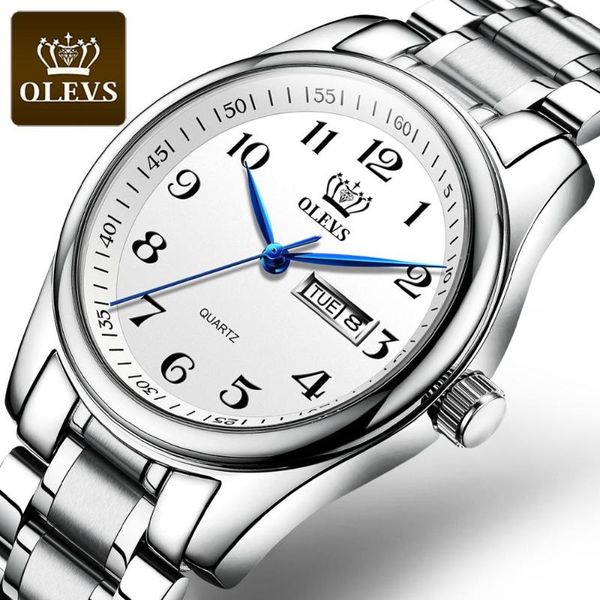 wristwatches relogio masculino 2021 fashion mens watches auto date silver quartz watch men waterproof wristwatch number, Slivery;brown
wristwatches relogio masculino 2021 fashion mens watches auto date silver quartz watch men waterproof wristwatch number, Slivery;brown