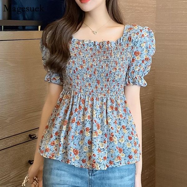 women's blouses & shirts vintage floral printed harajuku blouse woman casual summer chiffon womens clothes korean camisas mujer 15, White
women's blouses & shirts vintage floral printed harajuku blouse woman casual summer chiffon womens clothes korean camisas mujer 15, White