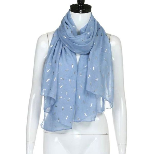 scarves ladies gold foil printed shawl size 180*70 cmpashmina scarf silver dragonfly, Blue;gray
scarves ladies gold foil printed shawl size 180*70 cmpashmina scarf silver dragonfly, Blue;gray