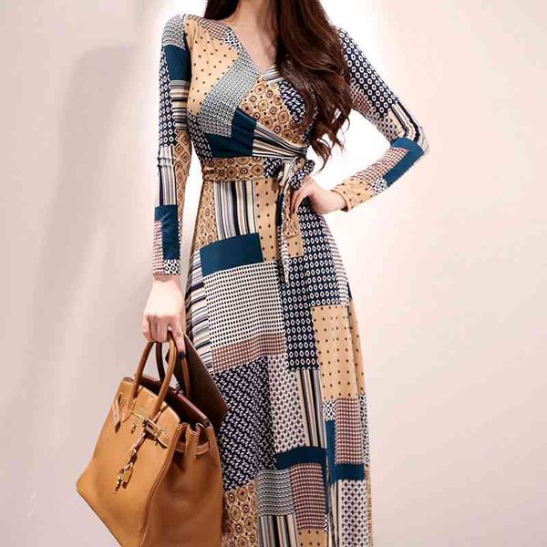 casual dresses women's elegant v-neck printed elastic autumn long sleeve sheath korean style fashion vintage 2v7c, Black;gray
casual dresses women's elegant v-neck printed elastic autumn long sleeve sheath korean style fashion vintage 2v7c, Black;gray