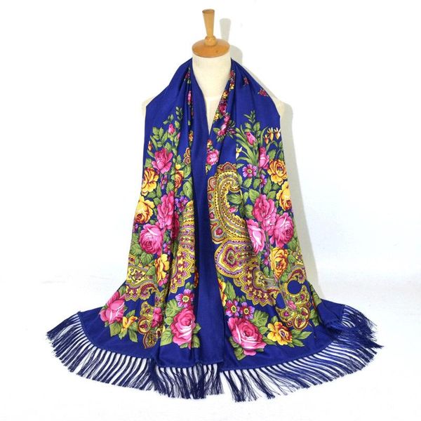 scarves lady keep warm cloak echarpe shawl tassels neckerchief ethnic russian style spring autumn printed women's poncho scarf, Blue;gray
scarves lady keep warm cloak echarpe shawl tassels neckerchief ethnic russian style spring autumn printed women's poncho scarf, Blue;gray