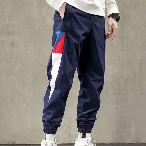 men's pants 2021 autumn men cargo korean all-match versatile casual sports fashion patchwork design elastic waist trousers, Black
men's pants 2021 autumn men cargo korean all-match versatile casual sports fashion patchwork design elastic waist trousers, Black