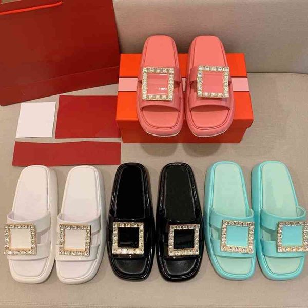 rhinestone women's summer 2021 new style square buckle fashion, comfortable wear, one line with thick bottom casual slippers, Black
rhinestone women's summer 2021 new style square buckle fashion, comfortable wear, one line with thick bottom casual slippers, Black