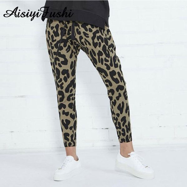 women's pants & capris leopard print long women drawstring elastic waist trousers skinny harem bottoms pantalones mujer, Black;white
women's pants & capris leopard print long women drawstring elastic waist trousers skinny harem bottoms pantalones mujer, Black;white