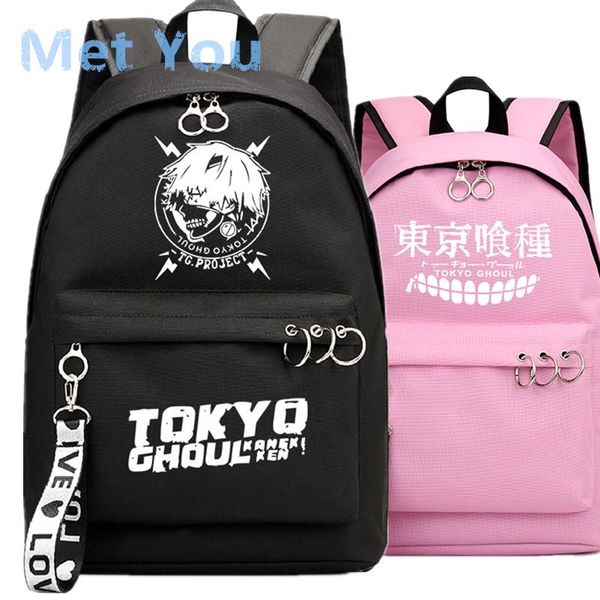 backpack cartoon tokyo ghoul school bags mochila travel lapribbon ring circle pink black
backpack cartoon tokyo ghoul school bags mochila travel lapribbon ring circle pink black