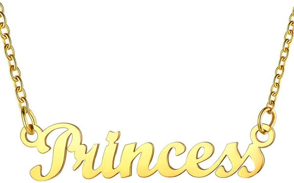 pendant necklaces u7 princess necklace for daughter girlfriend choker 18 inch stainless steel letter women jewelry, Silver
pendant necklaces u7 princess necklace for daughter girlfriend choker 18 inch stainless steel letter women jewelry, Silver