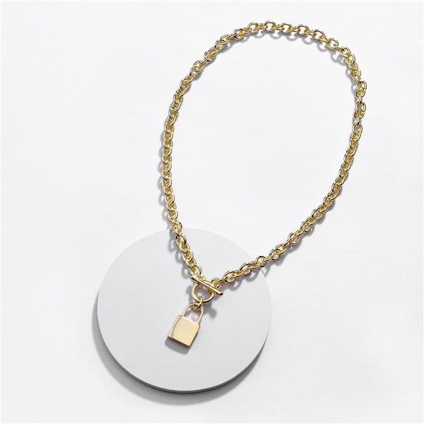 gold toggle link chain lock choker necklace for women fashion brand designer collar jewelry wholesale chokers, Golden;silver
gold toggle link chain lock choker necklace for women fashion brand designer collar jewelry wholesale chokers, Golden;silver