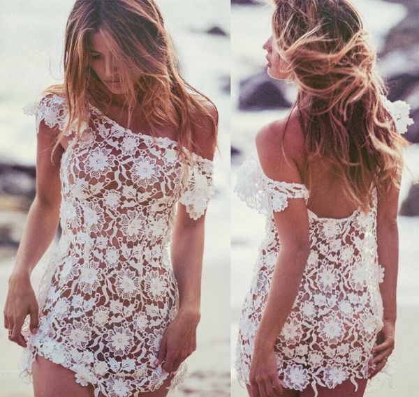 bikini cover up sarong swimwear kaftan dress summer beach wear lace crochet women's, White;black
bikini cover up sarong swimwear kaftan dress summer beach wear lace crochet women's, White;black