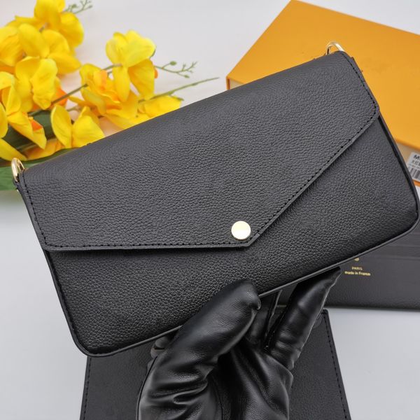 luxury designer bags multi felicie pochette chain bag women 3pcs luxurys designers bags real leather woman chain crossbody shoulder handbag 
luxury designer bags multi felicie pochette chain bag women 3pcs luxurys designers bags real leather woman chain crossbody shoulder handbag