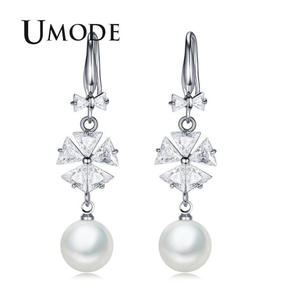 fashion triangle cz drop earrings for women with freshwater pearl white gold color pendientes mujer moda party gif aue0368 dangle & chandeli, Silver
fashion triangle cz drop earrings for women with freshwater pearl white gold color pendientes mujer moda party gif aue0368 dangle & chandeli, Silver