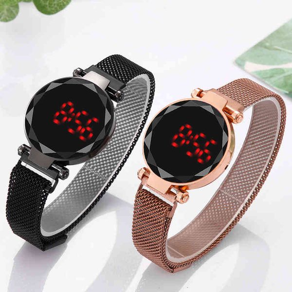 led digital 50pcs women dial watch fashion ladies bracelet magnetic buckle clasp quartz watches dress gift clock, Slivery;brown
led digital 50pcs women dial watch fashion ladies bracelet magnetic buckle clasp quartz watches dress gift clock, Slivery;brown
